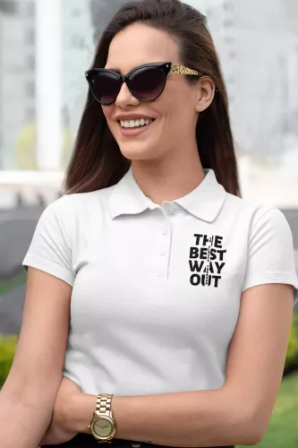 The Best Way Out Polo T-Shirt