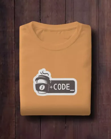 Coffee plus Code Women Half Sleeve T-shirt