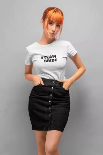 Team Bride Women Half Sleeve T-Shirt