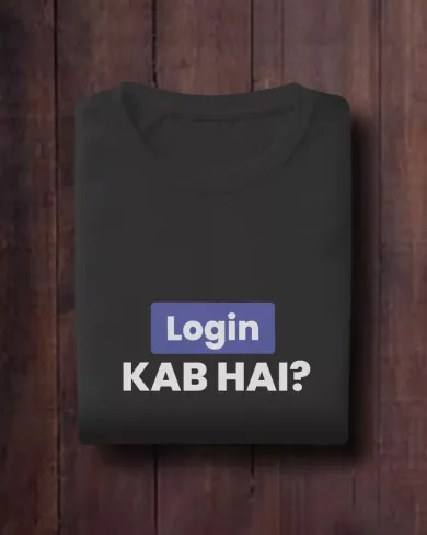 Login Kab Hai? Crop Top