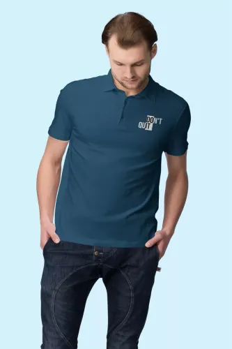 Don't Quit Polo T-Shirt