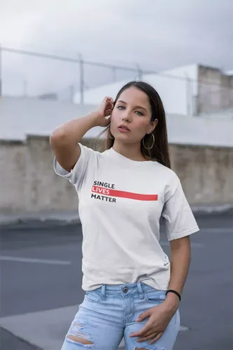 Single Lives Matter Oversized T-Shirt