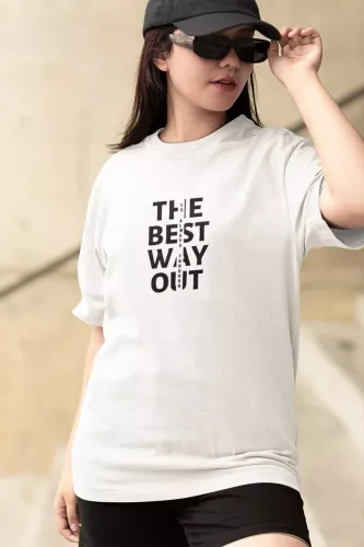 The Best Way Out Oversized T-Shirt