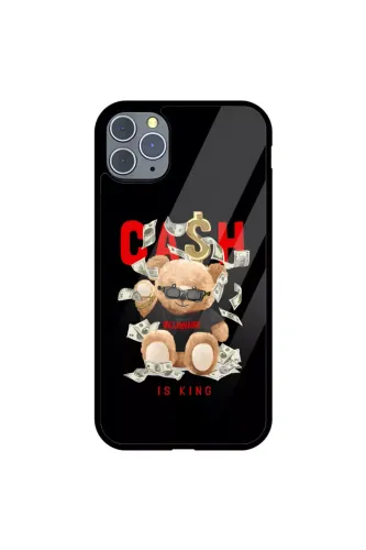 Cash is King Glass Case Cover for iphones