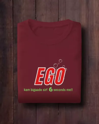 Ego Women Half Sleeve T-Shirt